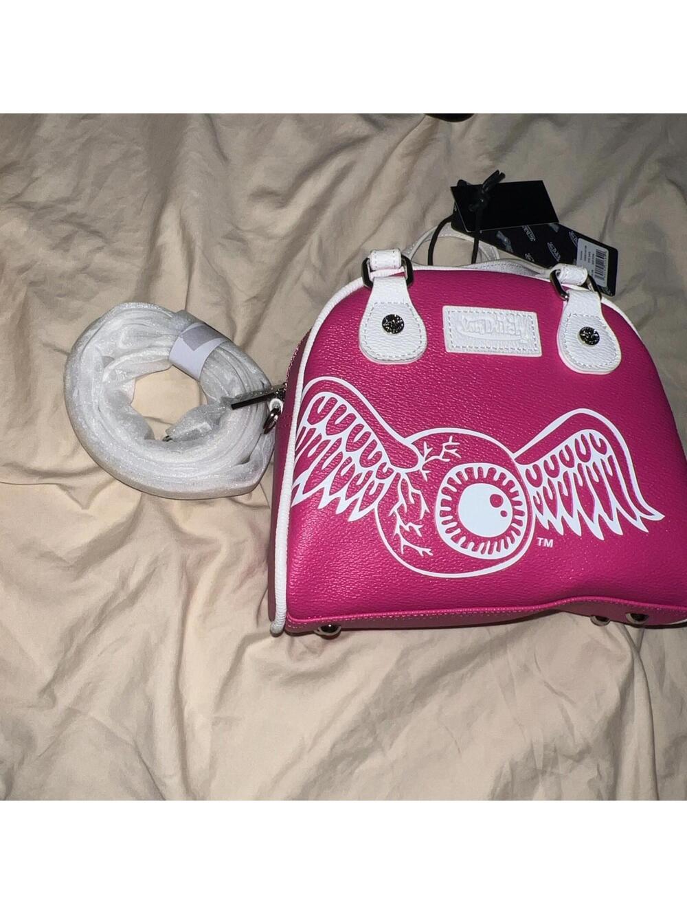 Hot Pink Von Dutch Mini Dome Bag (Brand New with Tags)